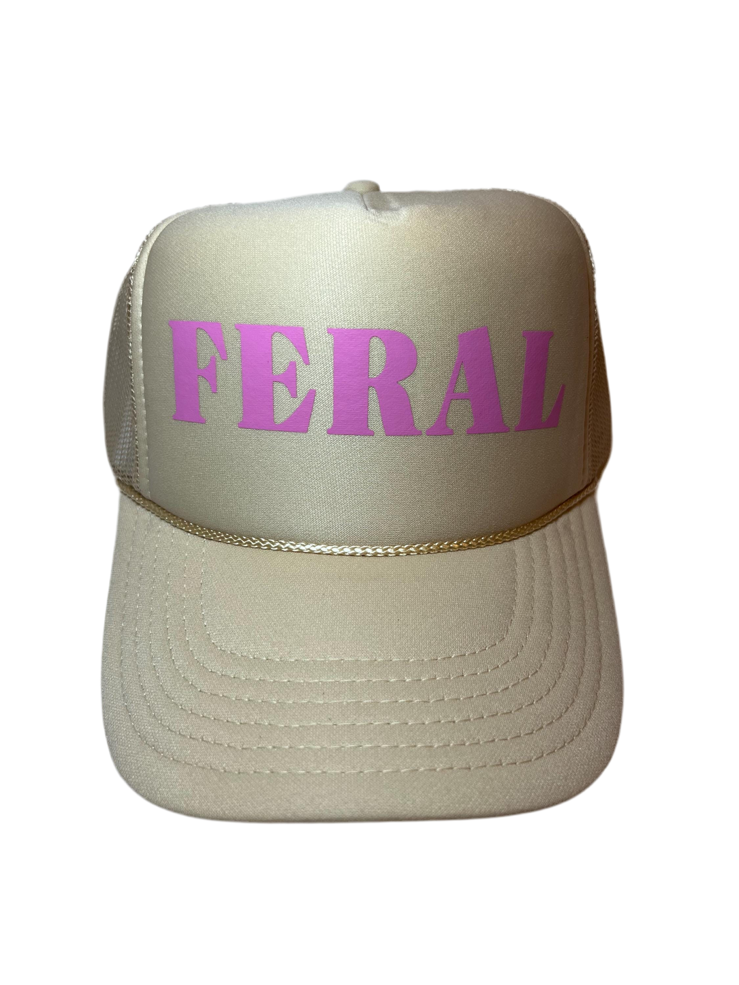 Feral Trucker Hat - Funny Trucker Hats