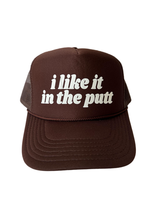 I Like It In The Putt Trucker Hat - Funny Golf Trucker Hats