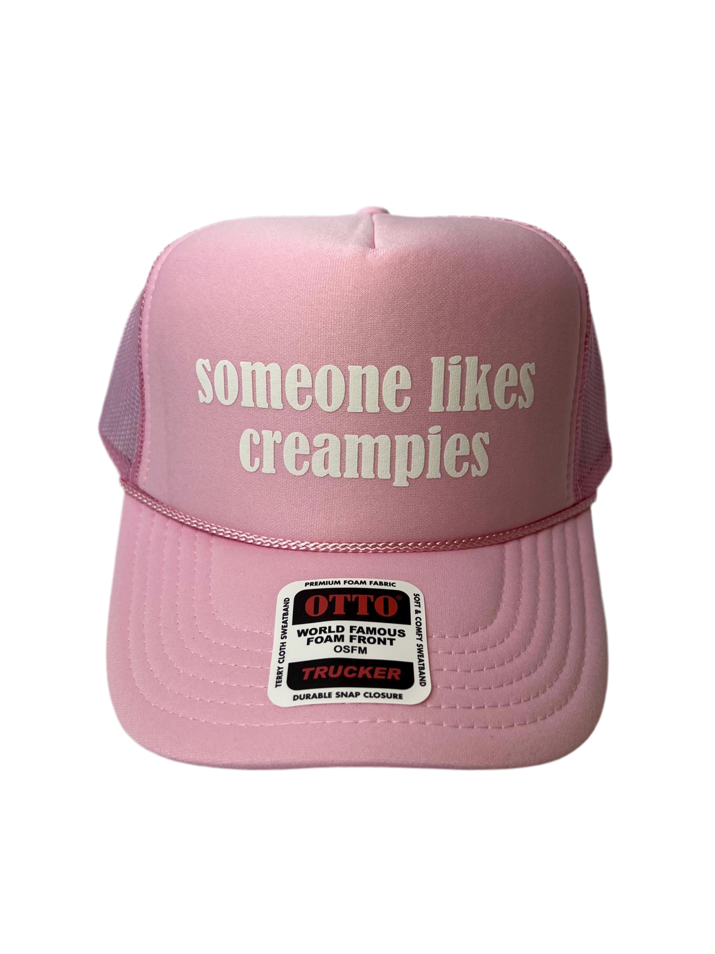 Someone Likes Creampies Trucker Hat - Funny Gender Reveal Trucker Hats