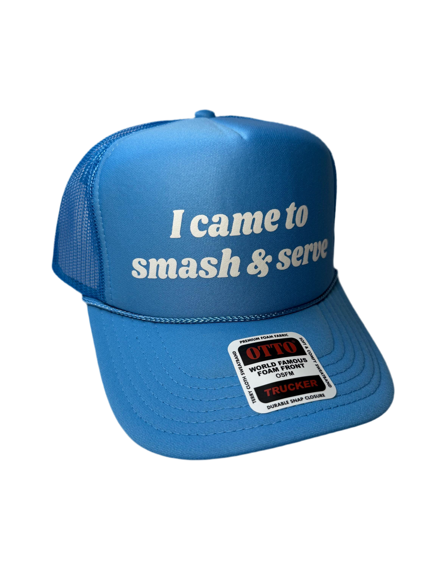 I Came To Smash & Serve Trucker Hat - Funny Pickleball Trucker Hats