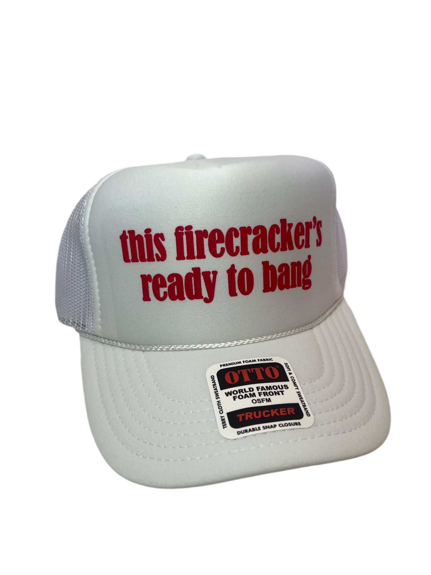 This Firecrackers Ready To Bang Trucker Hat - Funny Trucker Hats