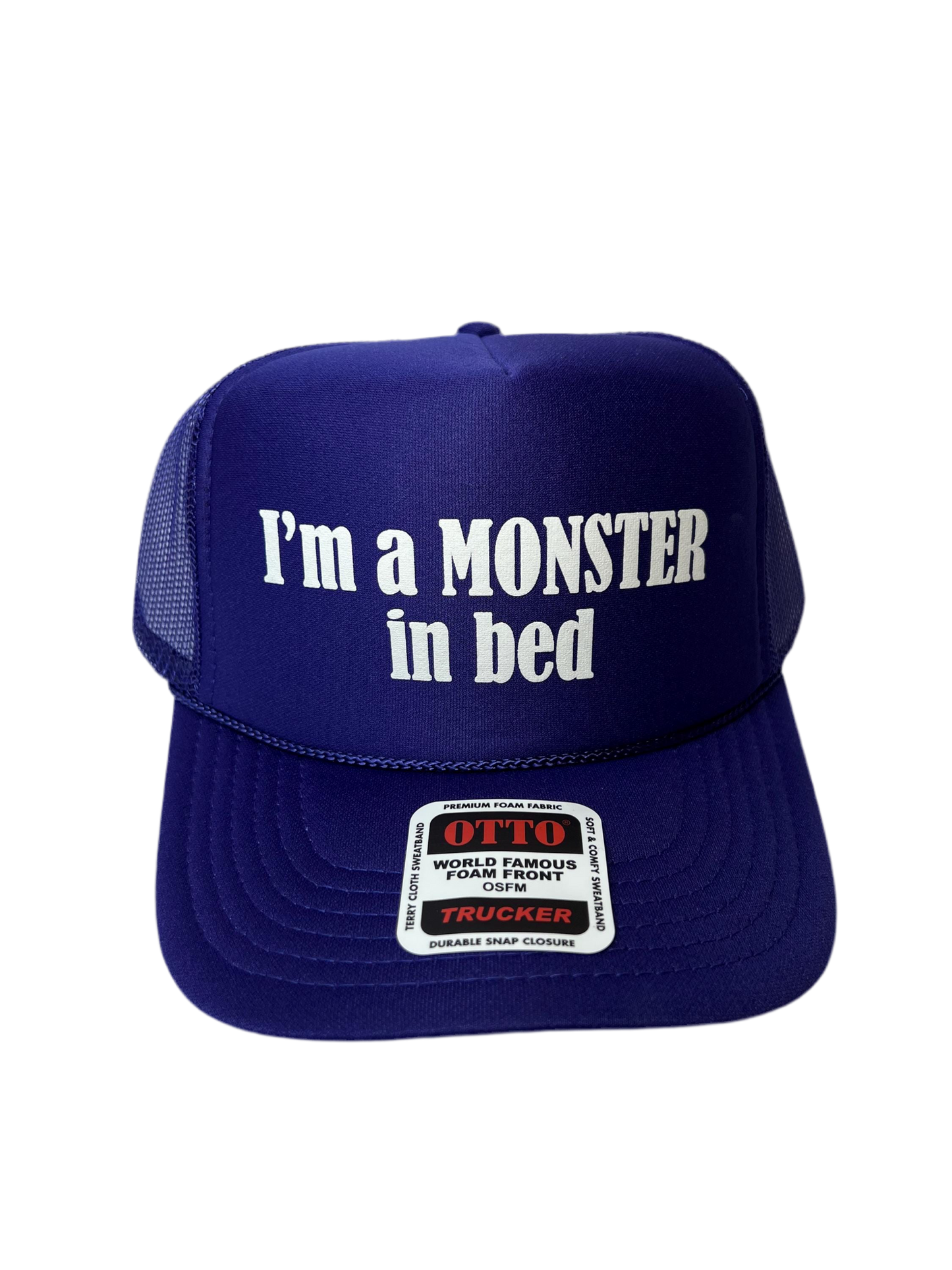 I’m A Monster In Bed Trucker Hat - Funny Trucker Hats