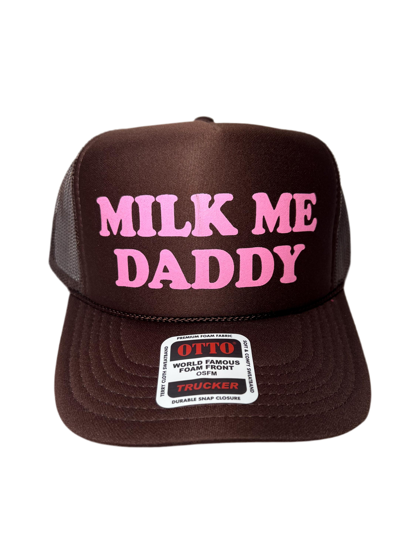 Milk Me Daddy Trucker Hat - Funny Trucker Hats