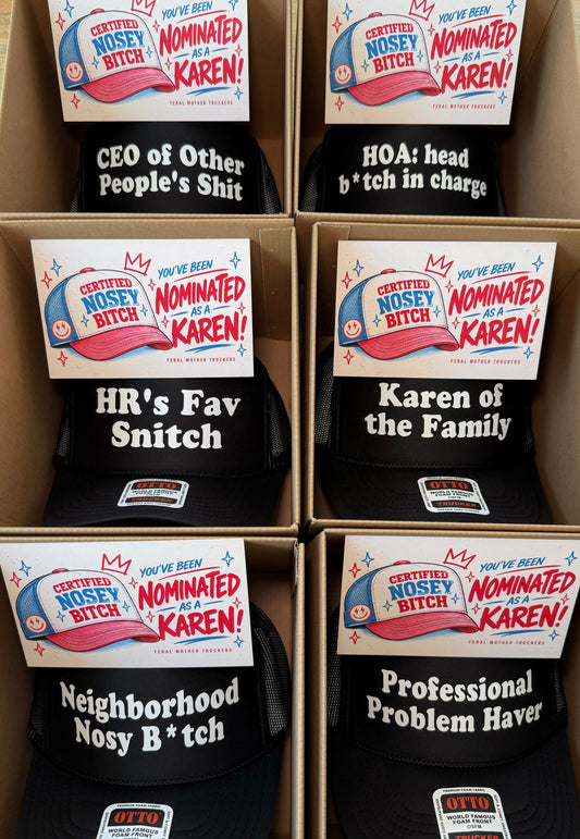 NOMINATE A KAREN — OFFICIAL KAREN NOMINATION HAT