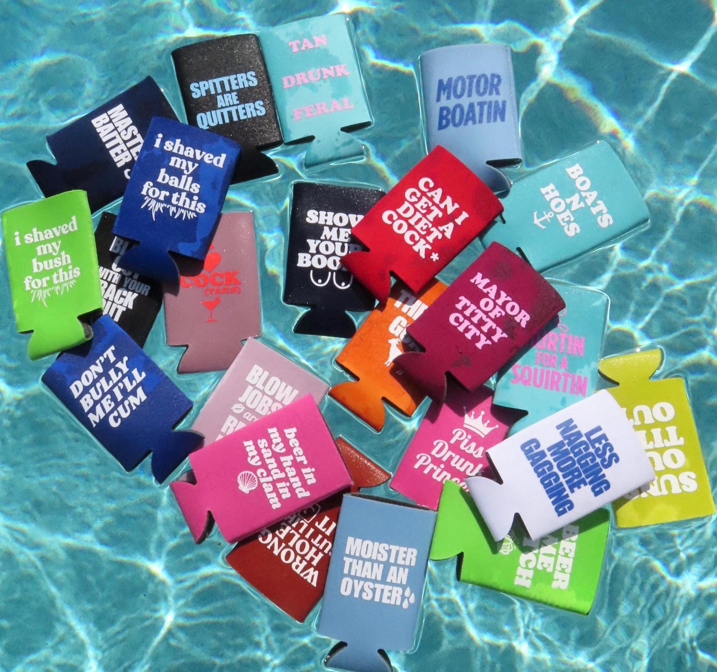 KOOZIE Unhinged Roulette Pack - Funny Drink Coolers