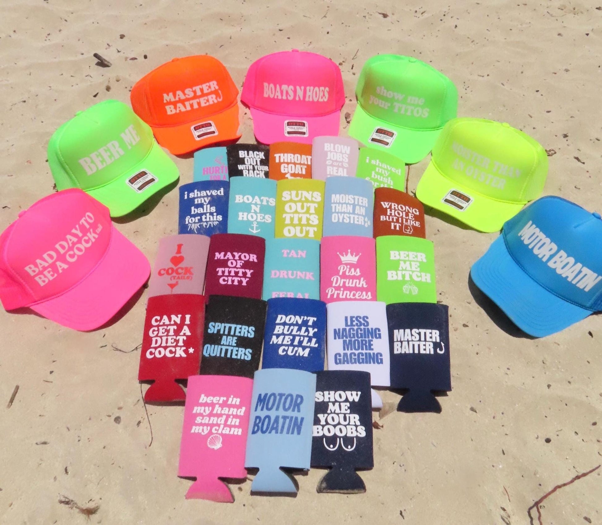 KOOZIE Unhinged Roulette Pack - Funny Drink Coolers