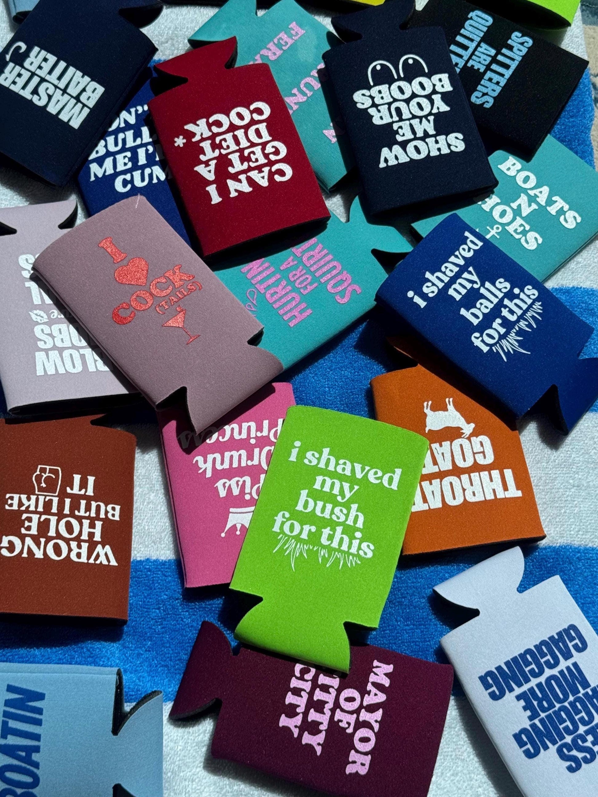 KOOZIE Unhinged Roulette Pack - Funny Drink Coolers