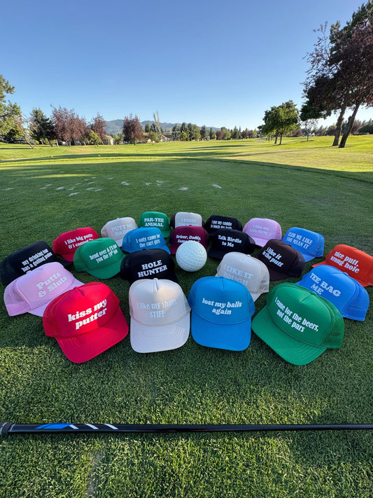 GOLF Trucker Hat Roulette Pack Unhinged - Funny Trucker Hat Packs