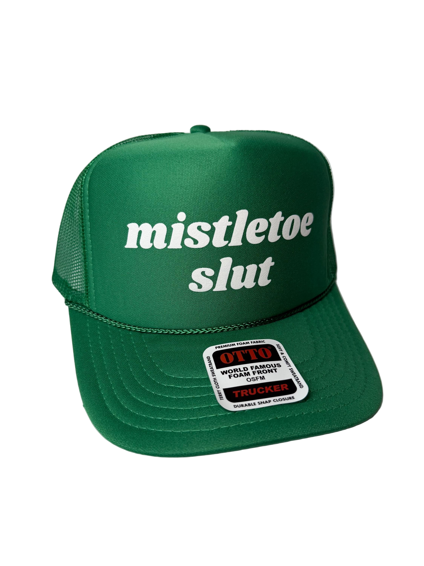Mistletoe Slut Trucker Hat - Funny Christmas Hats