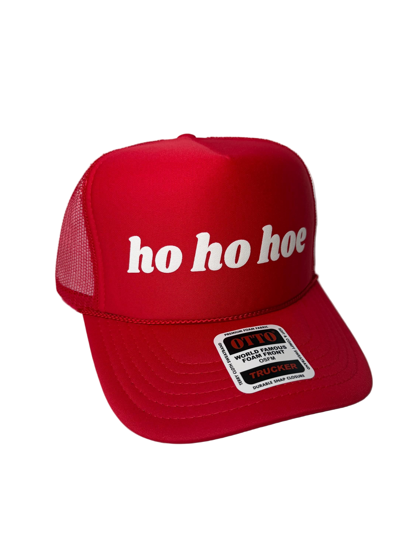 Ho Ho Hoe Trucker Hat - Funny Christmas Hats