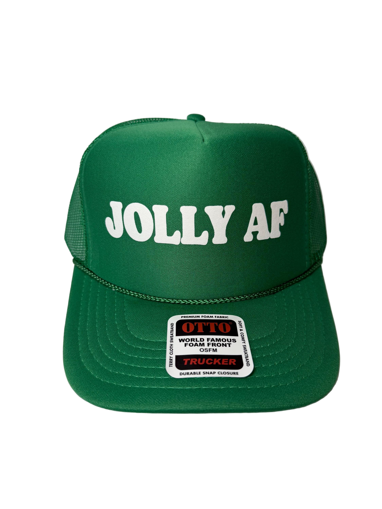 Jolly AF Trucker Hat - Funny Christmas Hats