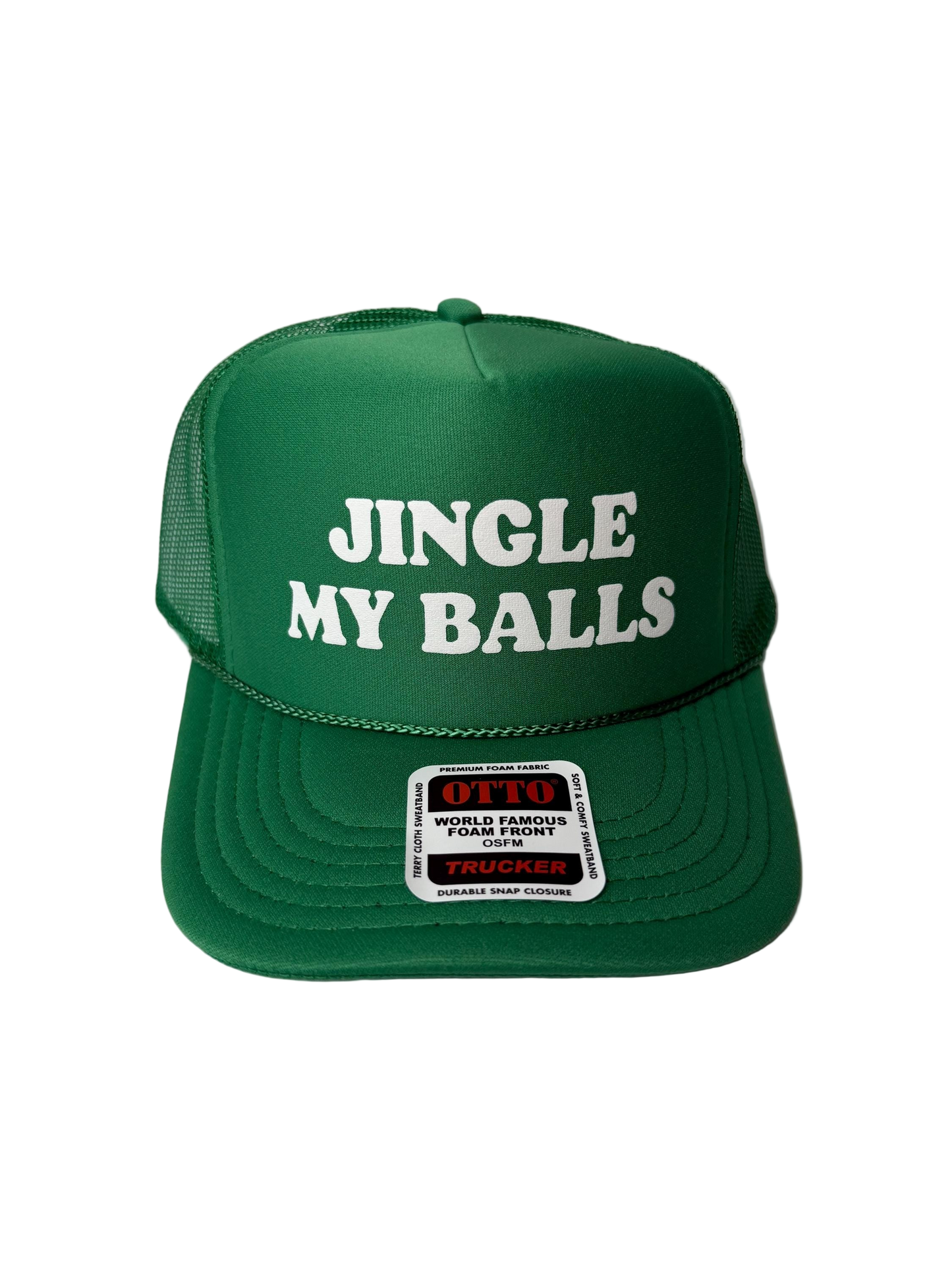 Jingle My Balls Trucker Hat - Funny Christmas Hats
