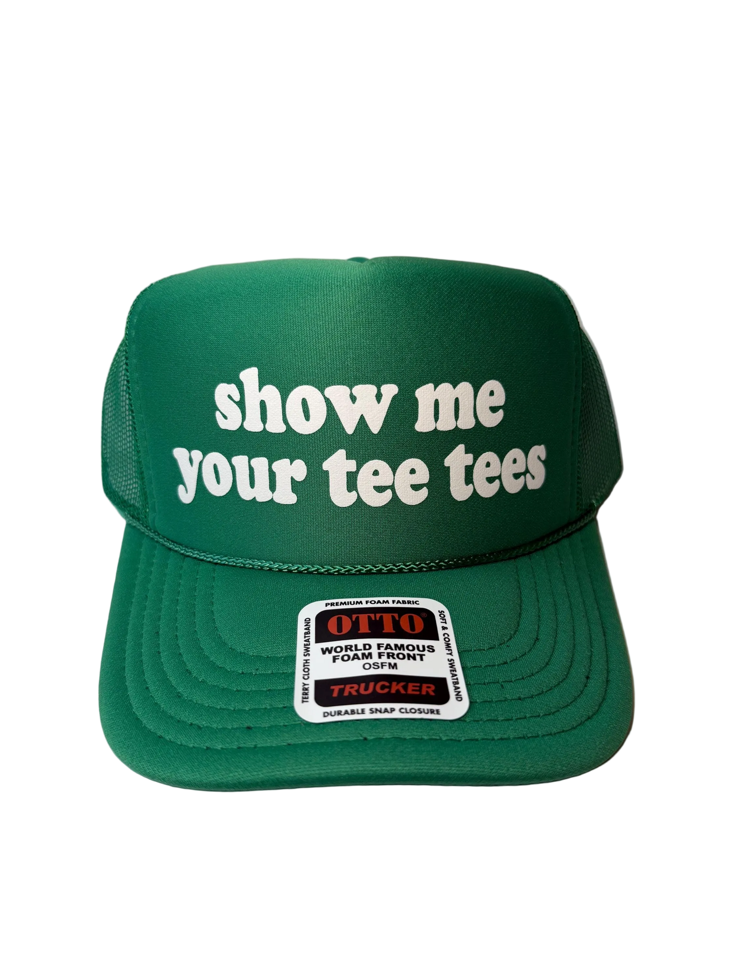 Show Me Your Tee Tees Trucker Hat - Funny Golf Trucker Hats