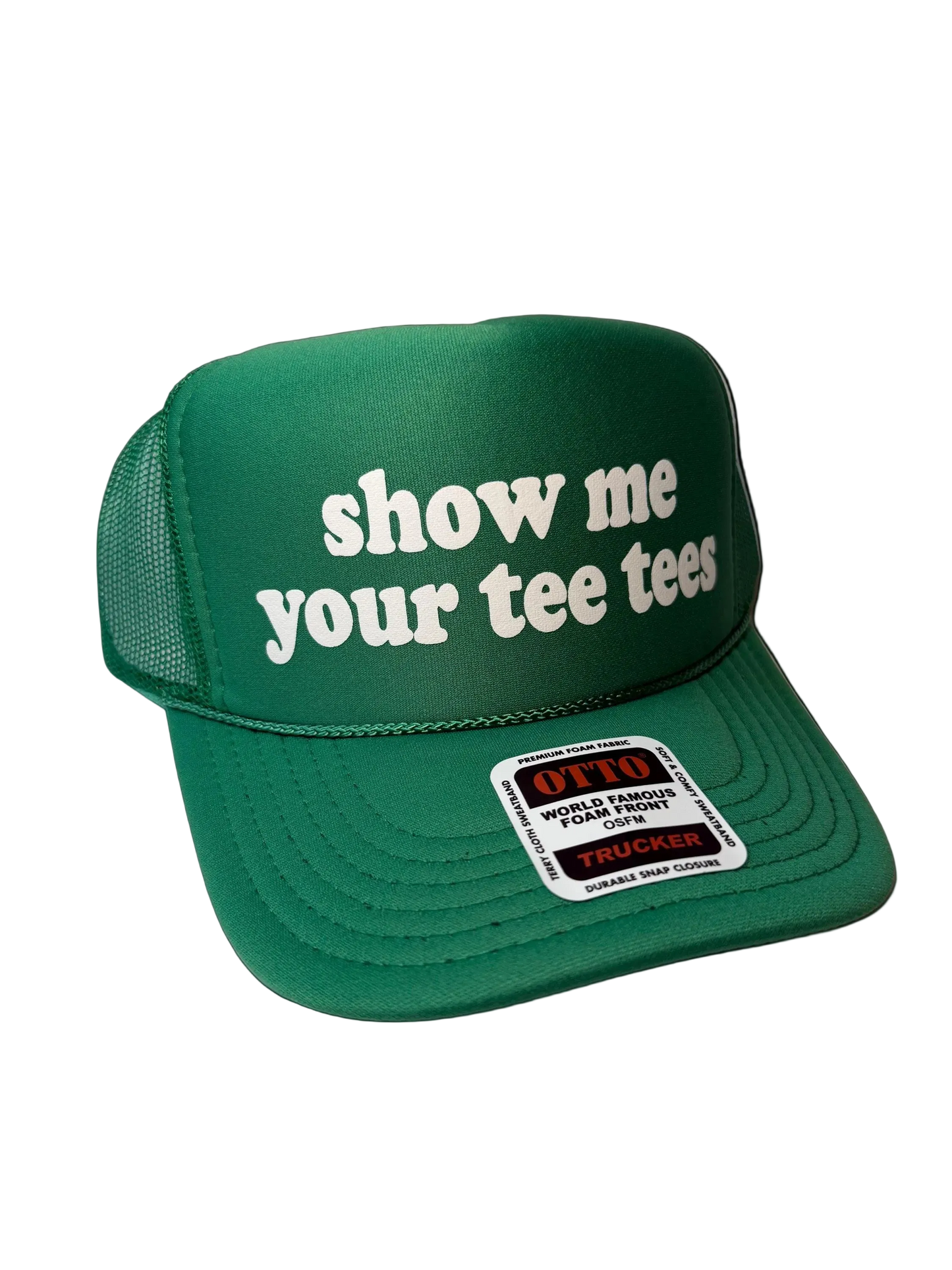 Show Me Your Tee Tees Trucker Hat - Funny Golf Trucker Hats