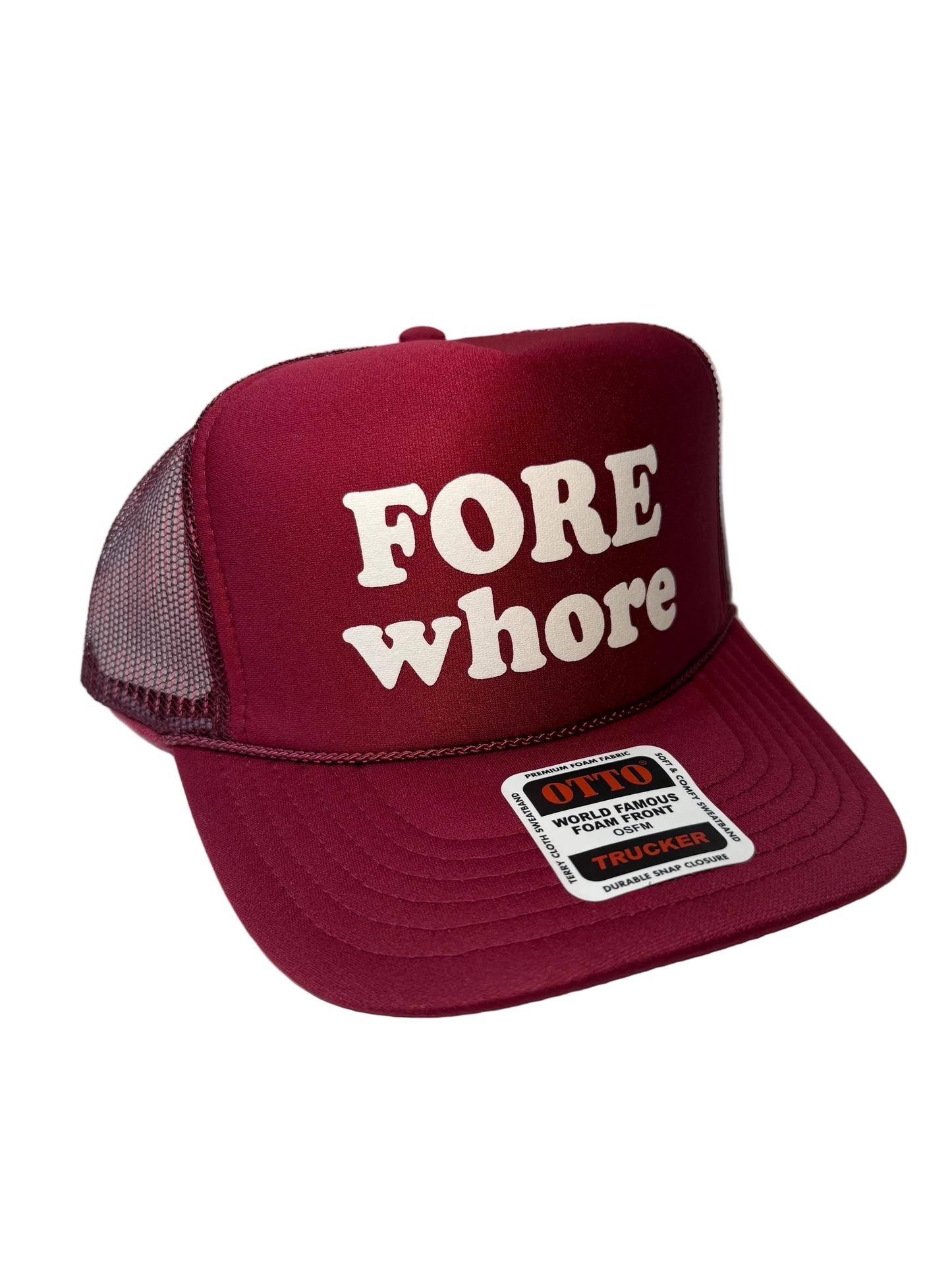 Fore Whore Trucker Hat - Funny Golf Trucker Hats