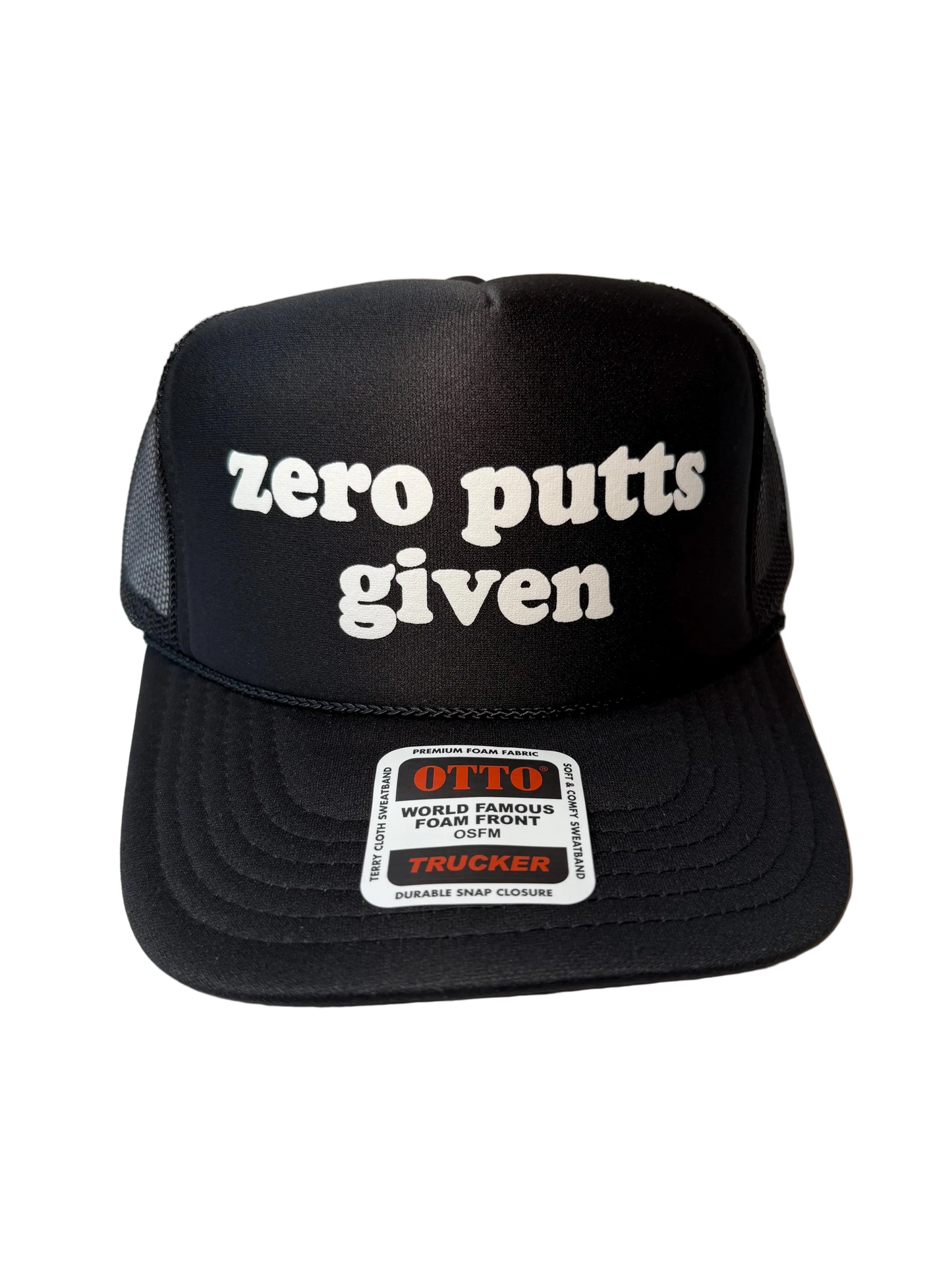 Zero Putts Given Trucker Hat - Funny Golf Trucker Hats