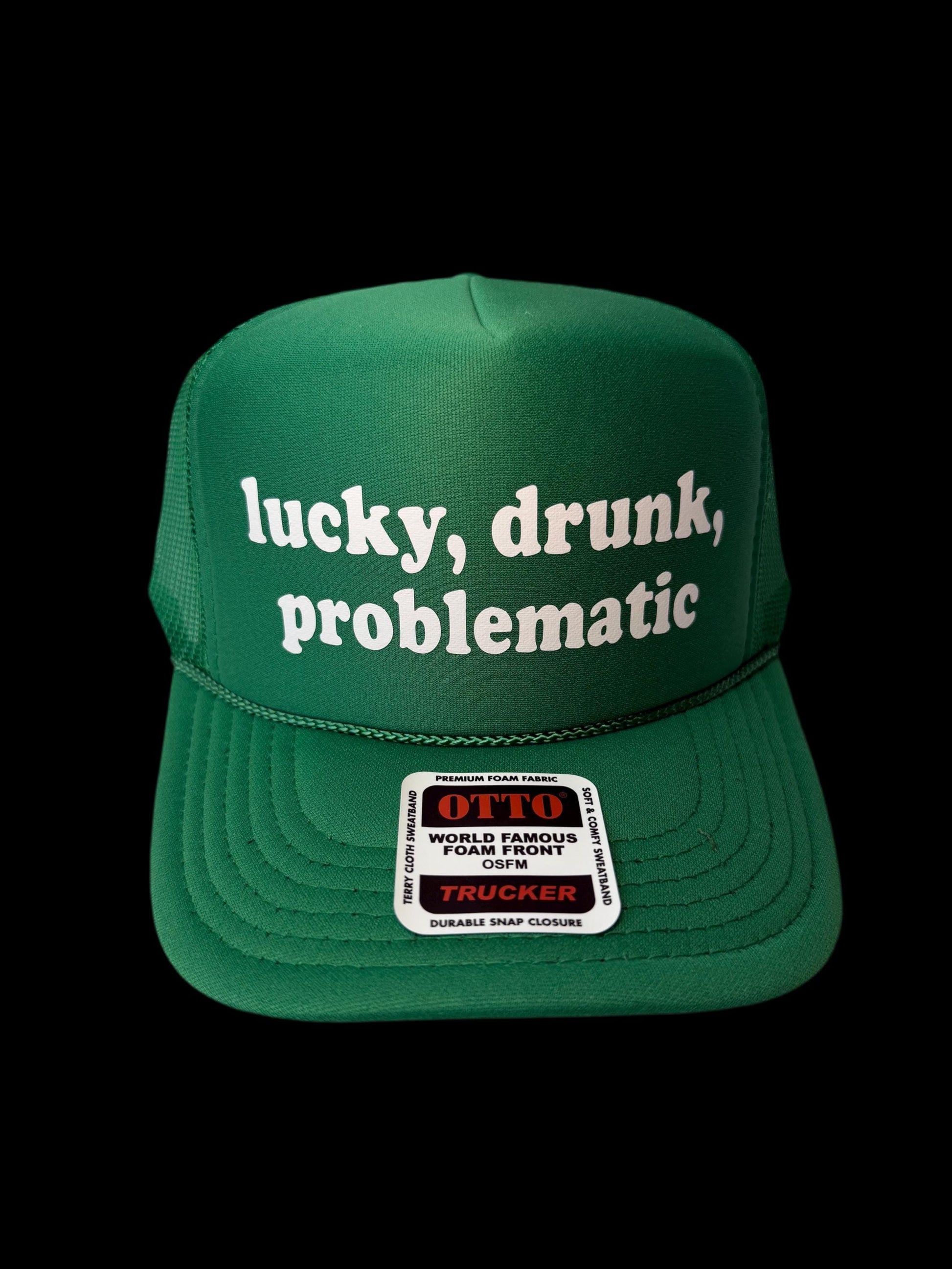 ST. PADDY’S DAY Trucker Hat Roulette Pack Unhinged - Funny St. Patrick’s Day Themed Trucker Hats