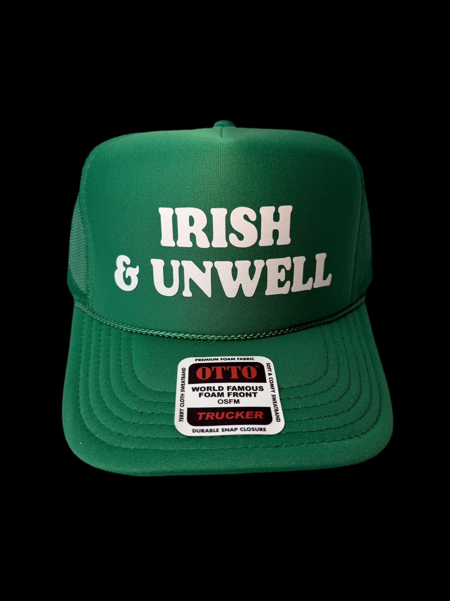 ST. PADDY’S DAY Trucker Hat Roulette Pack Unhinged - Funny St. Patrick’s Day Themed Trucker Hats