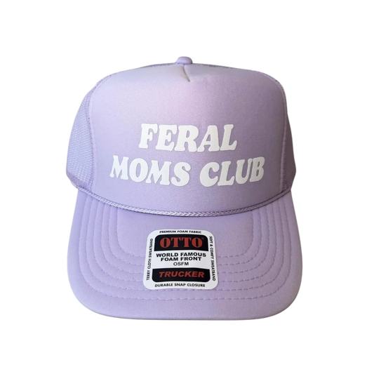 Feral Moms Club Trucker Hat - Funny Trucker Hats