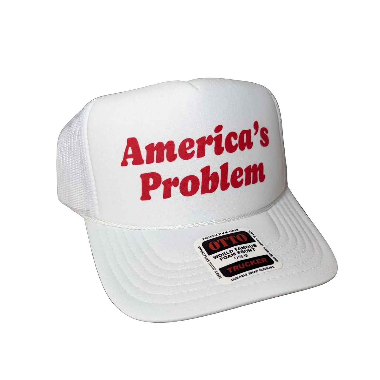 Americas Problem Trucker Hat - Funny Trucker Hats