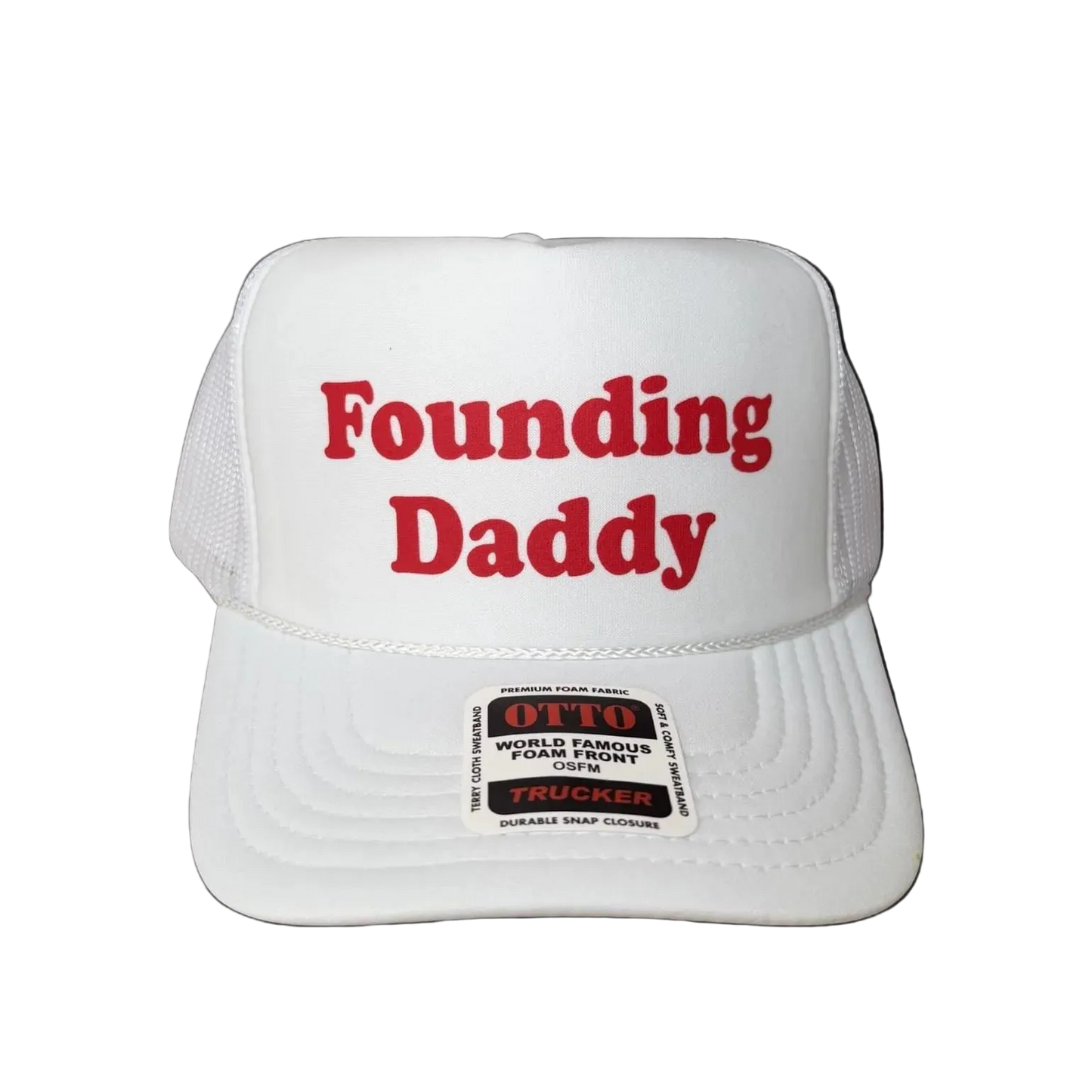 Founding Daddy Trucker Hat - Funny Trucker Hats