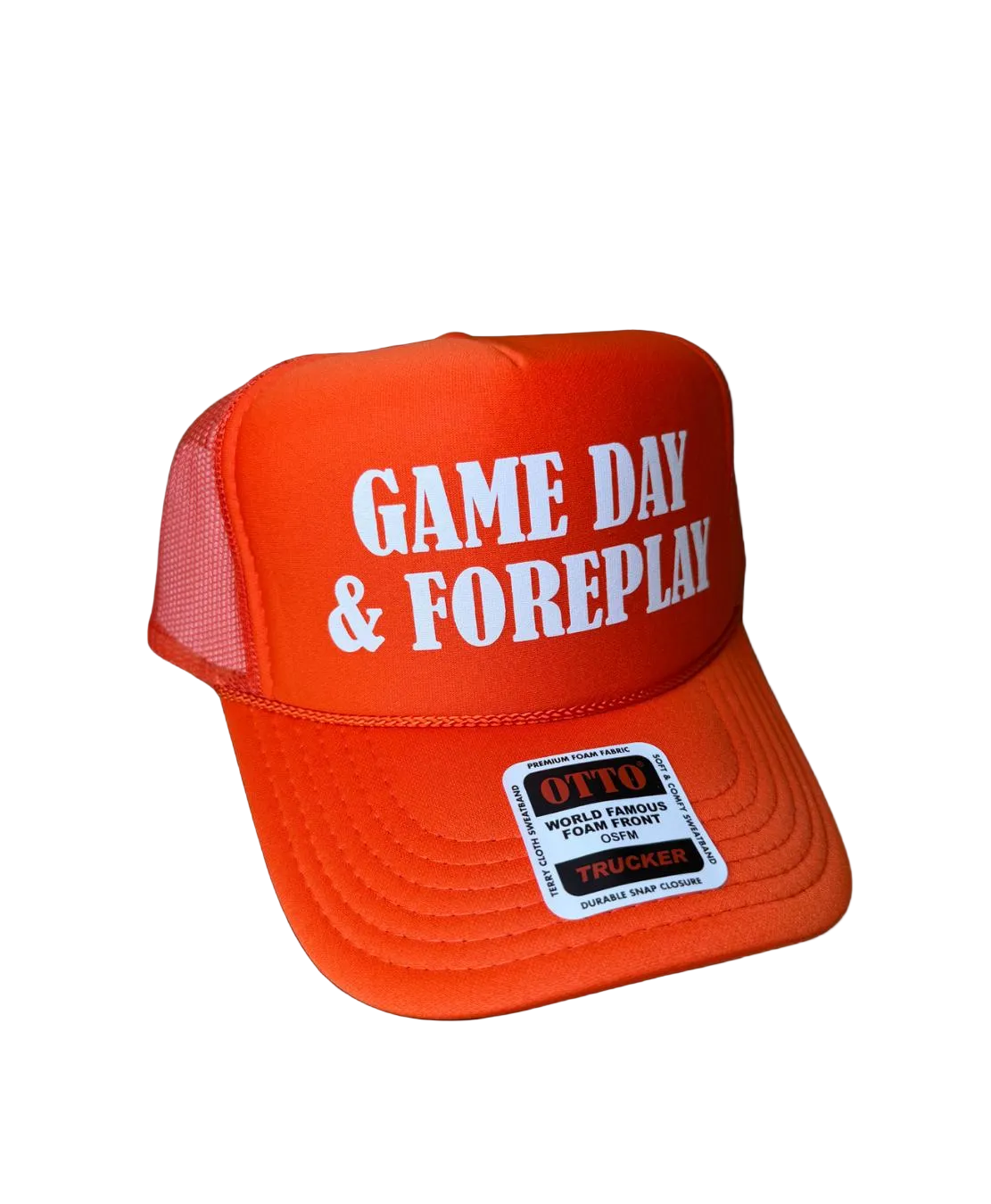 Game Day & Foreplay Trucker Hat - Funny Trucker Hats