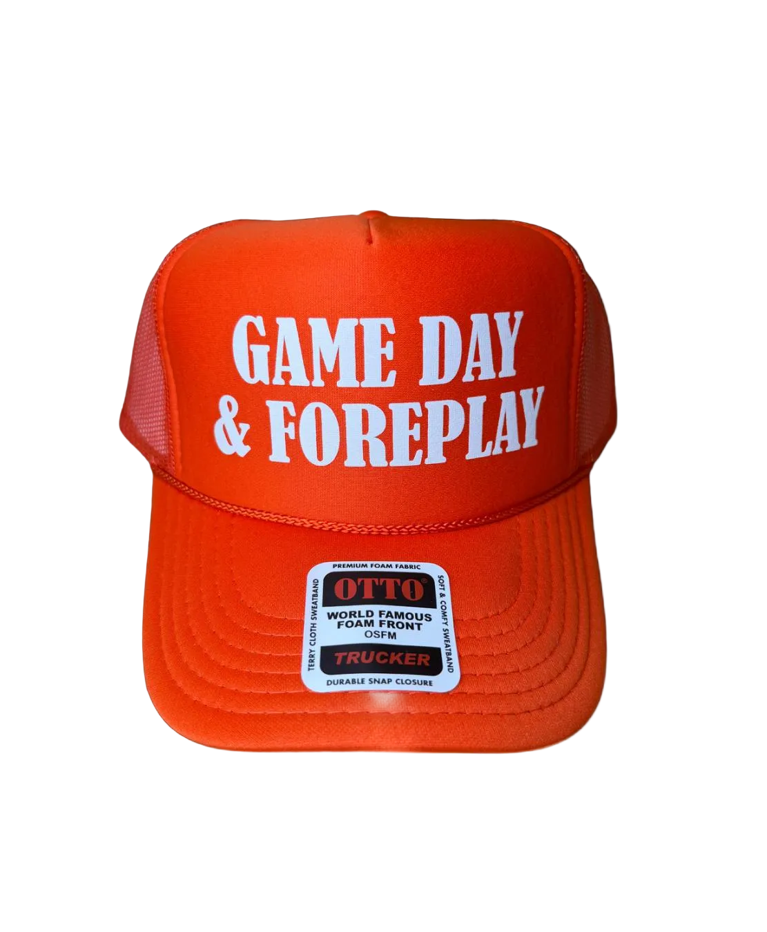 Game Day & Foreplay Trucker Hat - Funny Trucker Hats