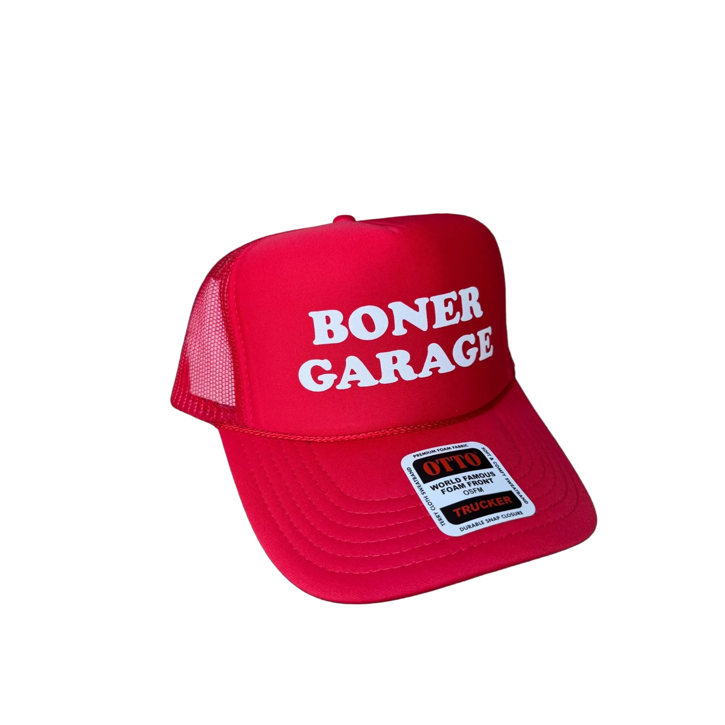 Boner Garage Trucker Hat - Funny Trucker Hats
