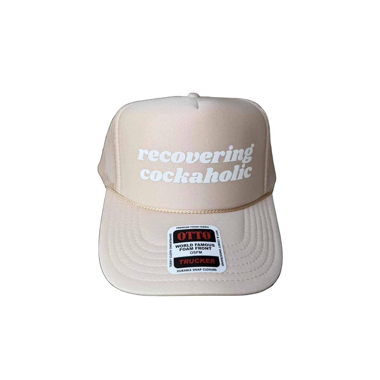 Recovering Cockaholic Trucker Hat - Funny Trucker Hats