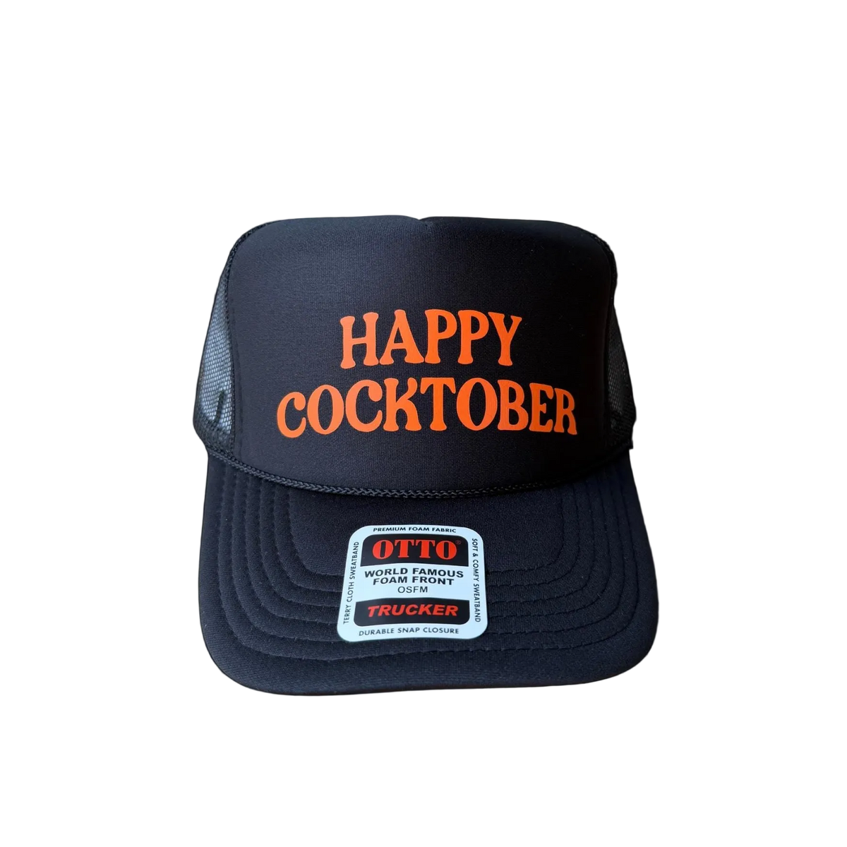 Happy Cocktober Trucker Hat - Funny Trucker Hats